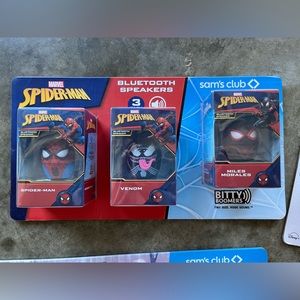 Bitty boomers Spider-Man 3 pack speakers. New in box